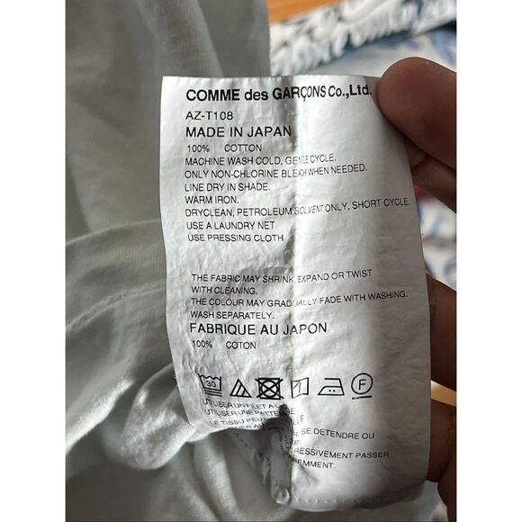 Comme Des Garçon CDG Heart Logo Tee - Picture 5 of 8